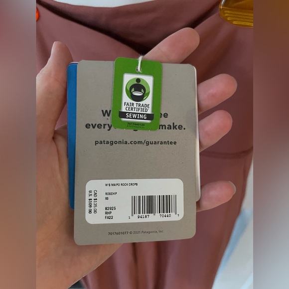 Patagonia Women’s Maipo Rock Crop Pants XS - Picture 4 of 6